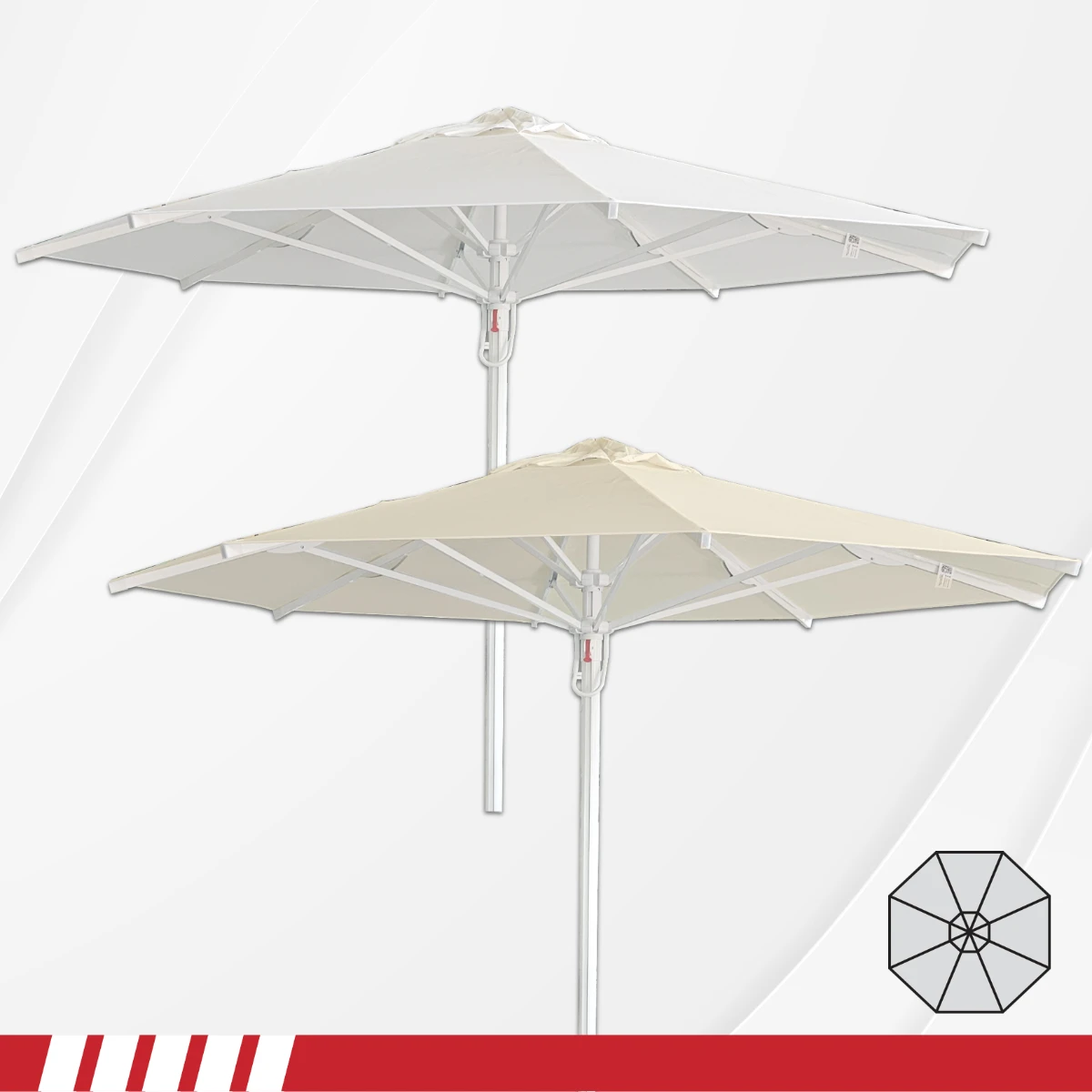 Алуминиев чадър d 3.00 м